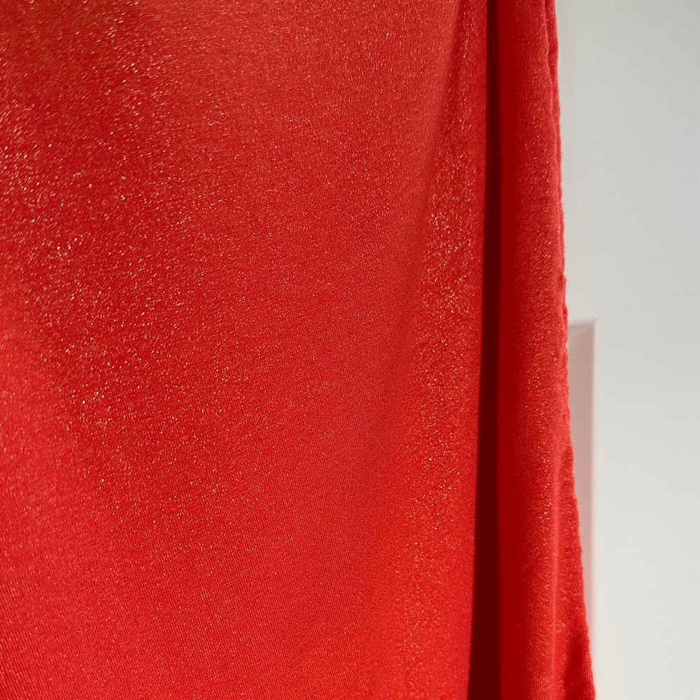 Express Orange One-Shoulder Top - Picture 2 of 2